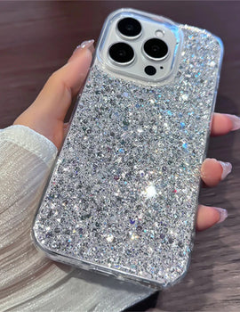 Luxury Fashion Sequin Glitter Bling Phone Case For iPhone 16 pro max 15 14 13 12 11 Plus Soft Silicone Shockproof Cover