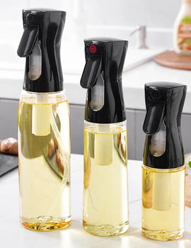 "Oil Spray Bottle 200ml/300ml/500ml – Versatile Olive Oil Dispenser for Cooking, BBQ, Baking, and Vinegar"