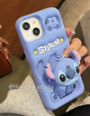 Cute Stitch Head Grip Tok Case | Soft Silicone Phone Cover | For iPhone 14 Plus 15 Pro Max 11 12 Pro 13 Pro X XS Max XR SE 7 8 Plus | Stylish, Protective & Comfortable Grip!