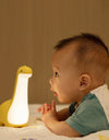 Dinosaur Night Light Cute Children's Night Light Eye Protection Bedside Timing Lamp USB Charging Room Decoration Children's Gift