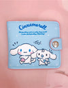 Kawaii Sanrio Pu Casual Money Bag Hello Kitty Cinnamoroll My Melody Kuromi Coin Purse Card Holder Wallet With Buttons