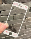 Cartoon Pattern Screen Protector Full Cover Tempered Glass for Iphone 4 4S 5 5S Sanrio Melody Kitty Kuromi Cute Screenprotectors