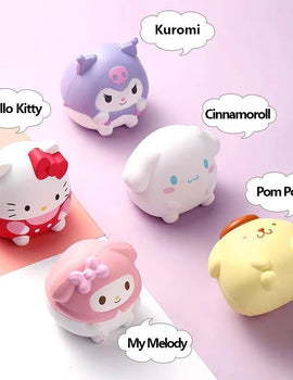 Sanrio Kawaii Hello Kitty Melody Decompression Kuromi Cinnamoroll Stress Relief Squishy Anime Cartoon Children's Hand Pinch Toy