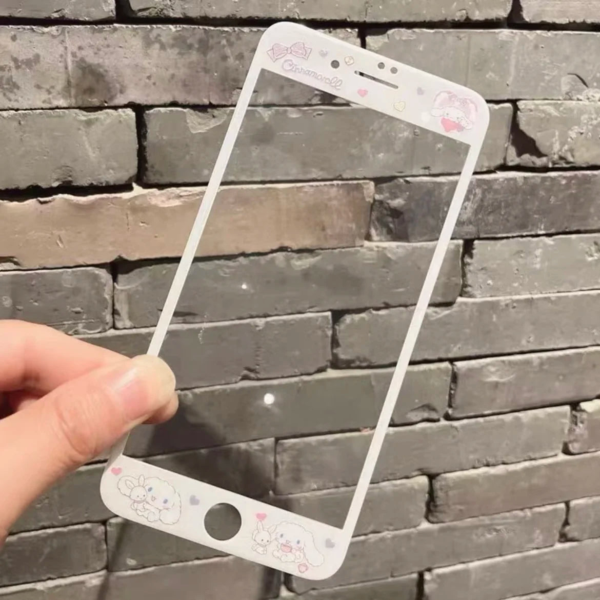 Cartoon Pattern Screen Protector Full Cover Tempered Glass for Iphone 4 4S 5 5S Sanrio Melody Kitty Kuromi Cute Screenprotectors